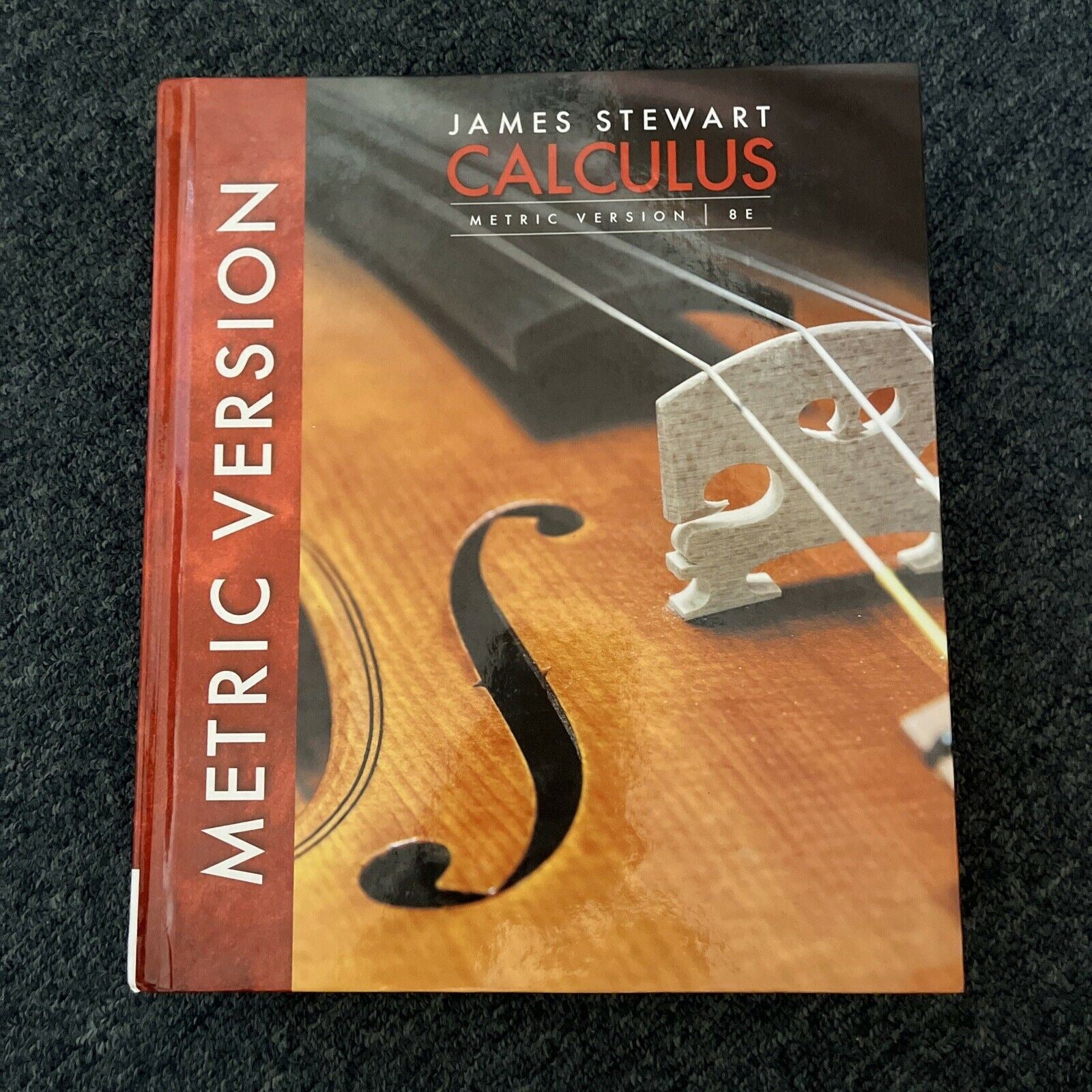 Calculus International Metric Edition 8e By James Stewart Hardcover Retro Unit 2822