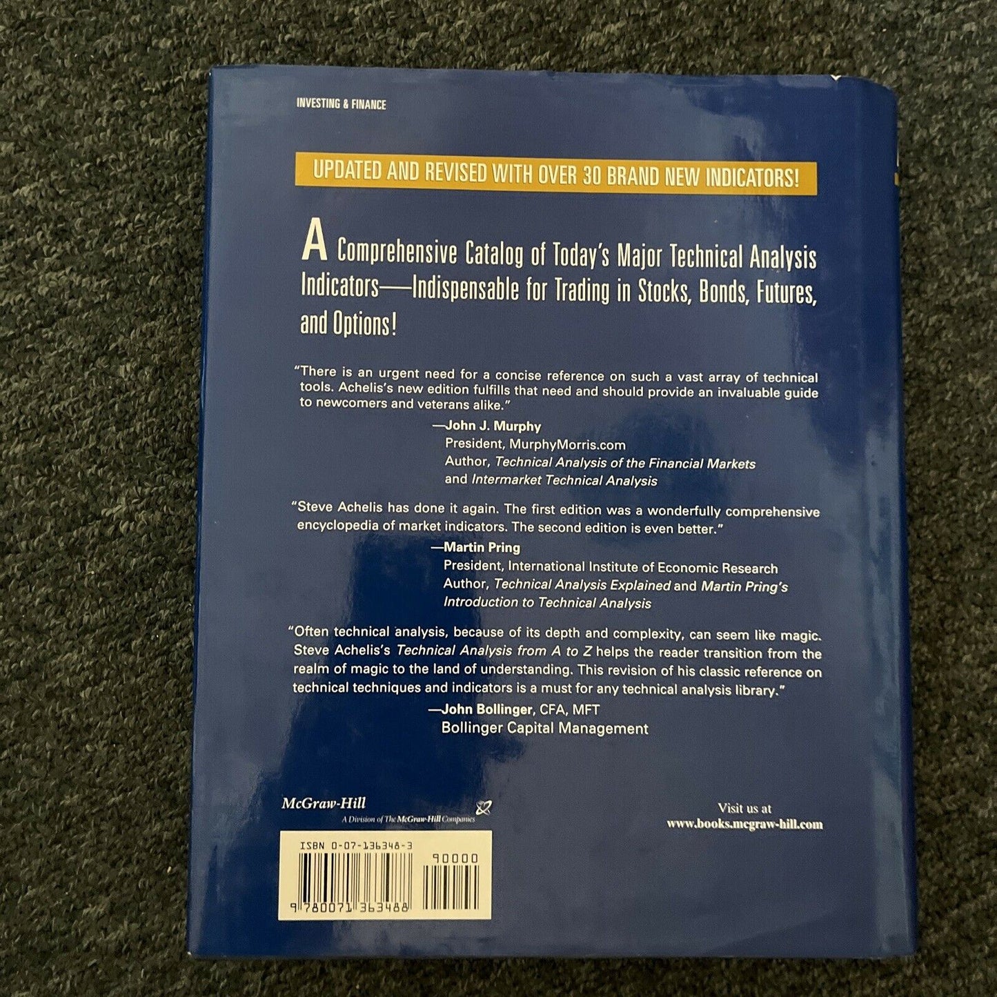 Technical Analysis From A To Z - 2nd Edition By Steven B. Achelis