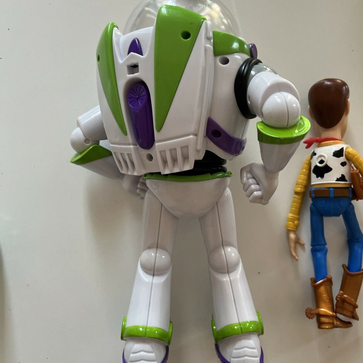 Buzz Lightyear 12" Talking Thinkway & Woody 9" Action Figure 2017 Mattel