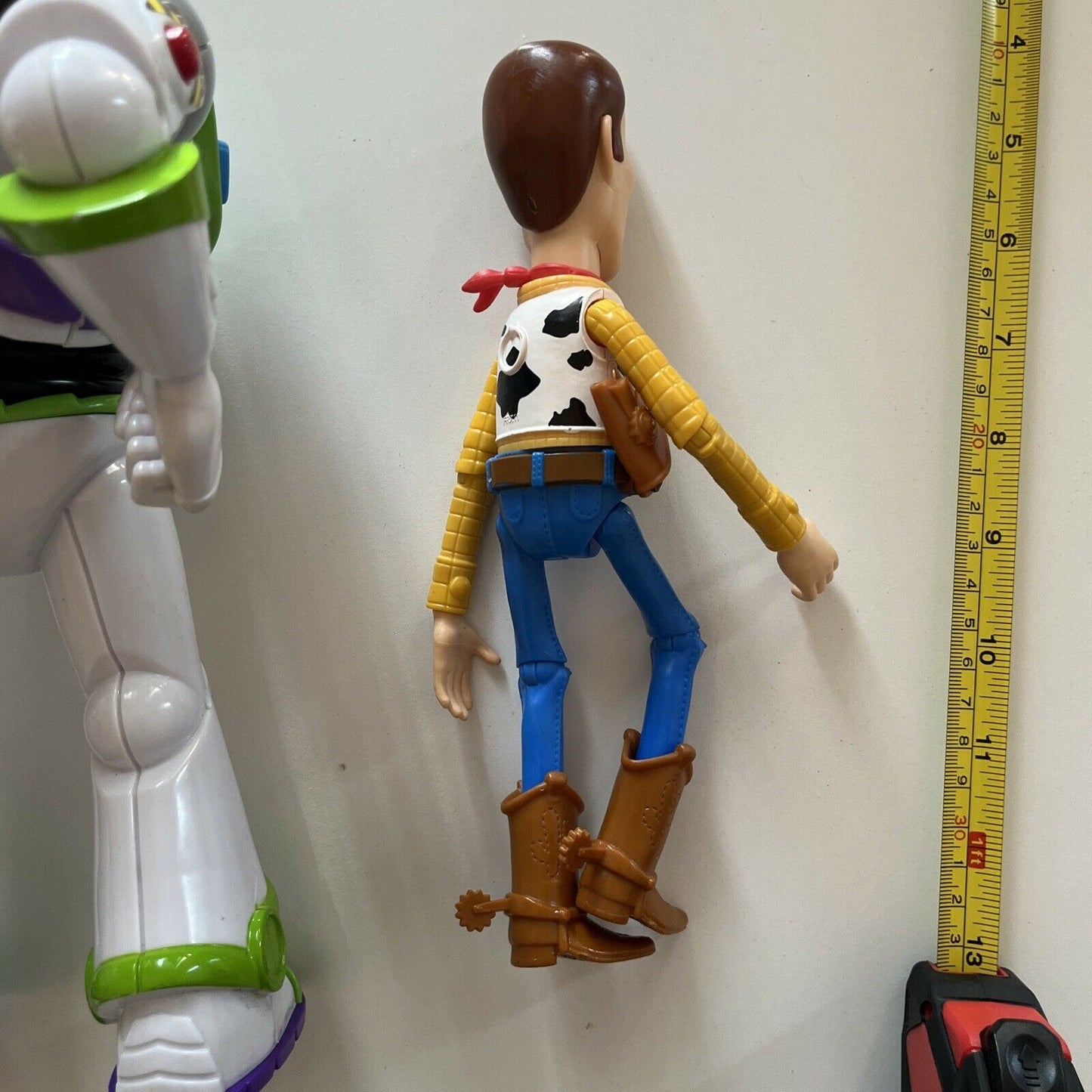 Buzz Lightyear 12" Talking Thinkway & Woody 9" Action Figure 2017 Mattel