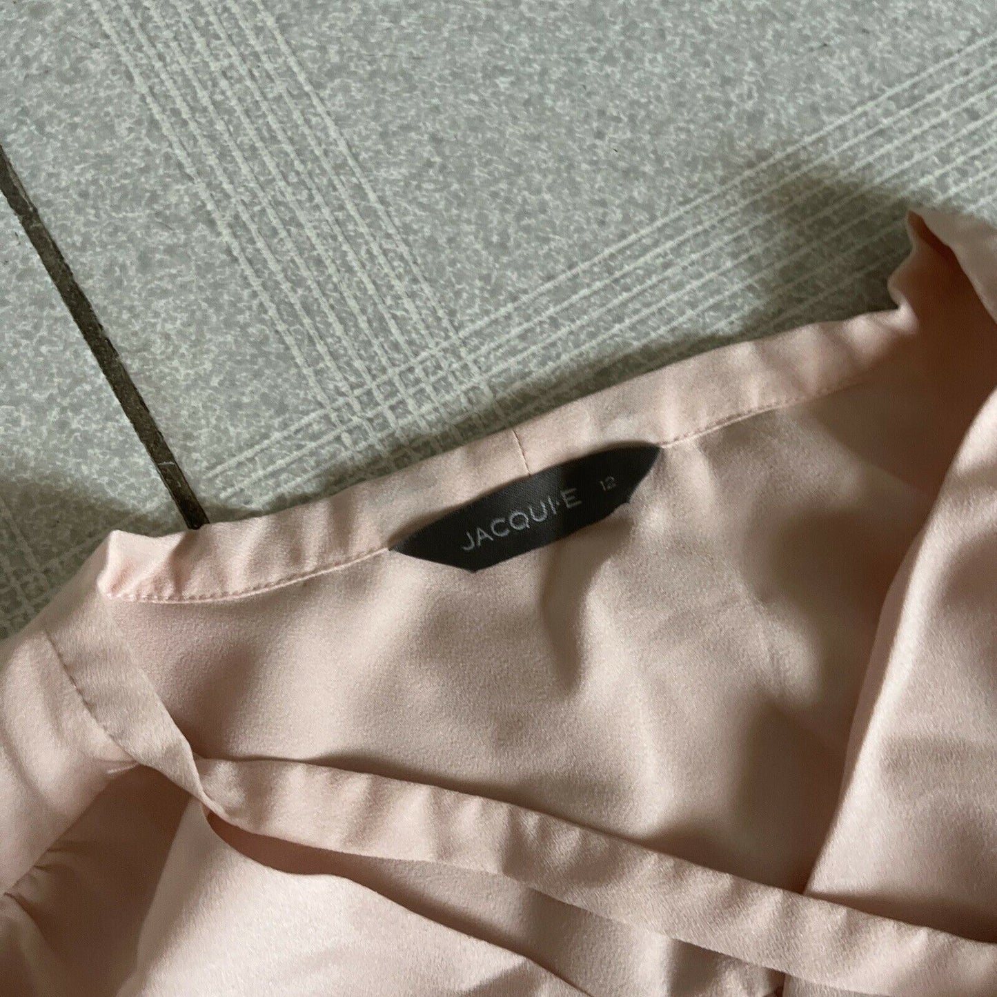 Jacqui E Pink Blouse Size 12