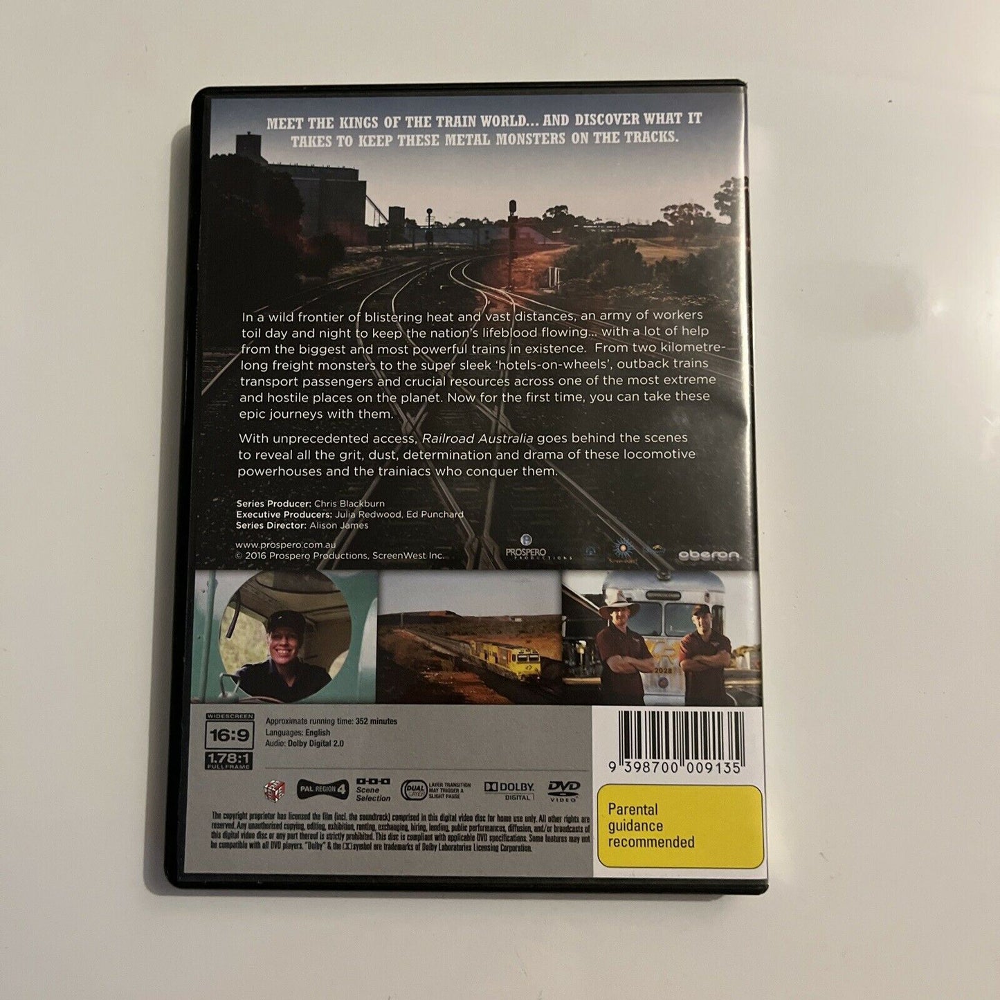 Railroad Australia : Series 1 (DVD, 2015, 2-Disc) Region 4