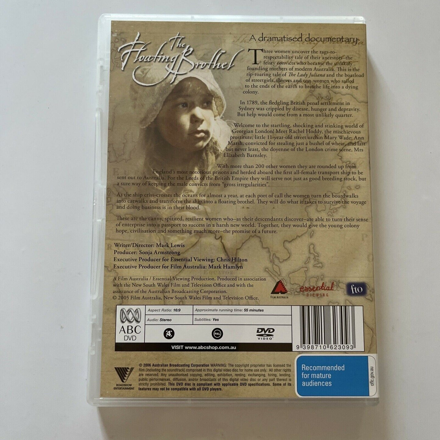 The Floating Brothel (DVD, 2005) Noel Ballantine, Steffan Boje Region 4