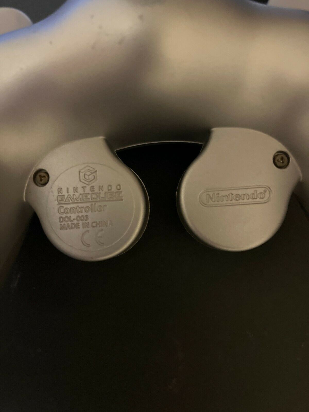 Official Nintendo GameCube Controller Silver DOL-003 Tested and Working
