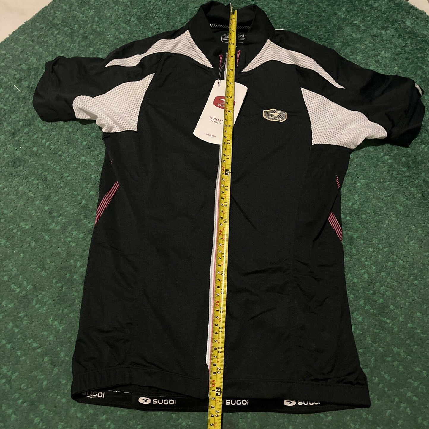 Sugoi Women's Cycling Jersey Black Medium Size