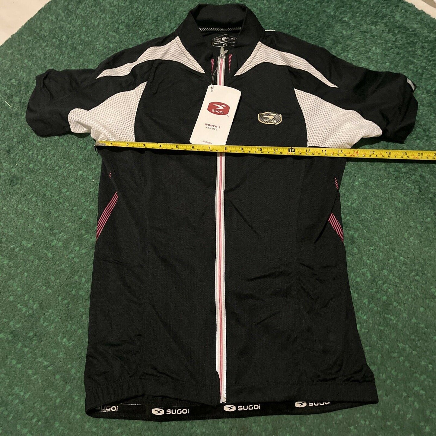 Sugoi Women's Cycling Jersey Black Medium Size