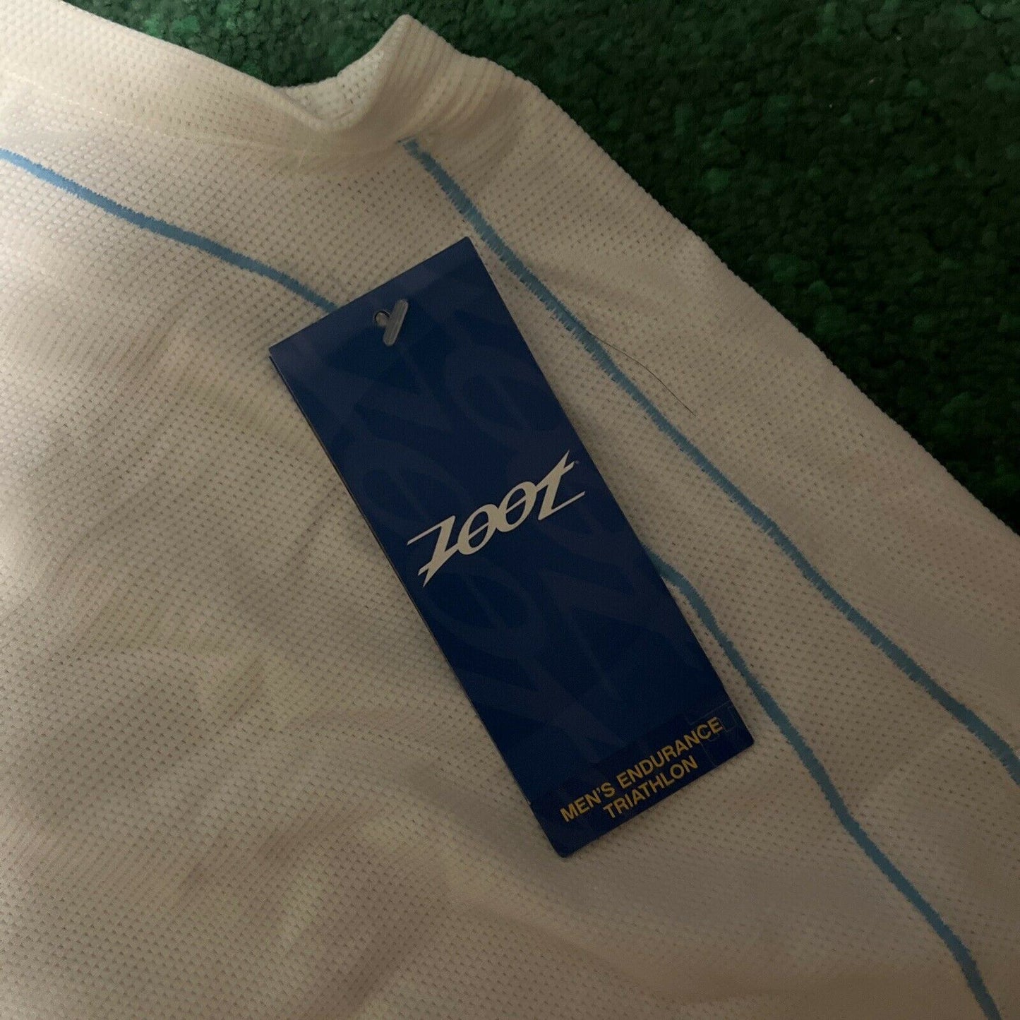 Zoot Trifit Men's Mesh Top Medium Size Style S8MTT52 White Triathlon
