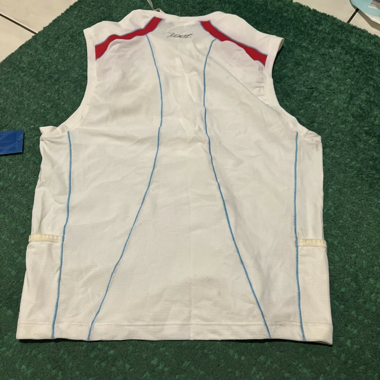 Zoot Trifit Men's Mesh Top Medium Size Style S8MTT52 White Triathlon