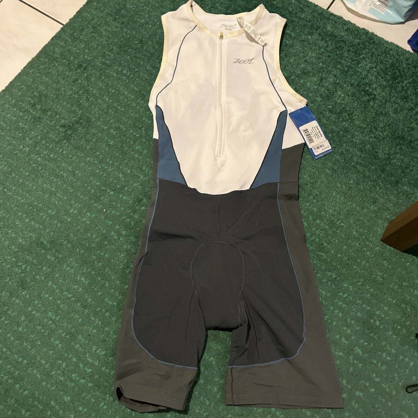 Zoot Sports Ultra Racesuit Cycling Black White Small Size