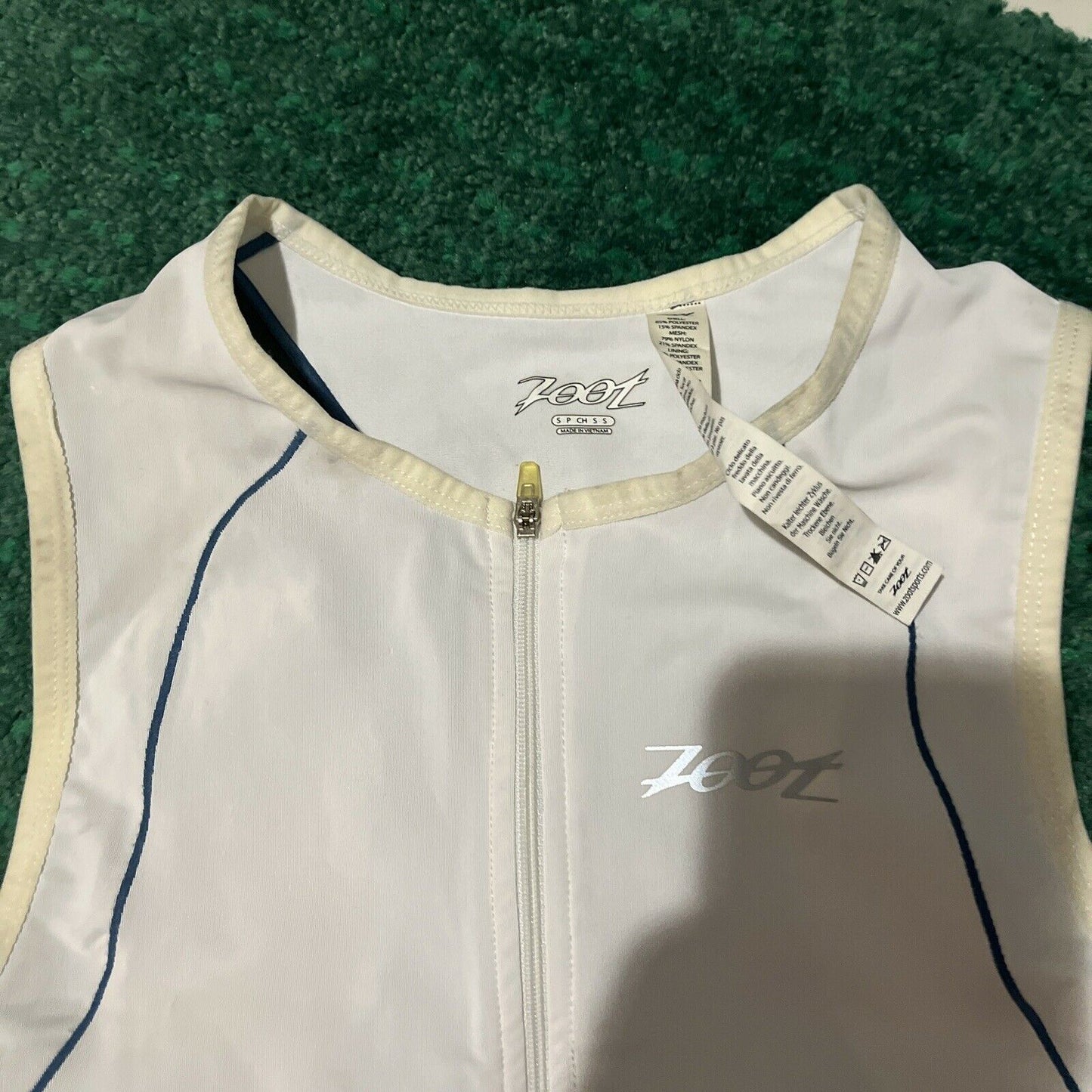 Zoot Sports Ultra Racesuit Cycling Black White Small Size