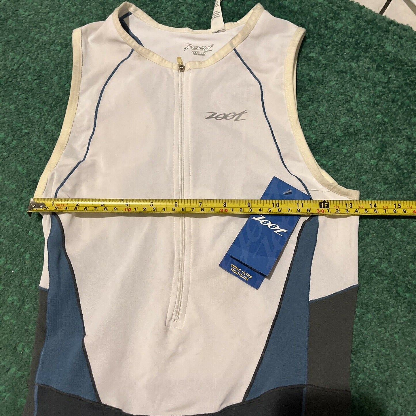Zoot Sports Ultra Racesuit Cycling Black White Small Size