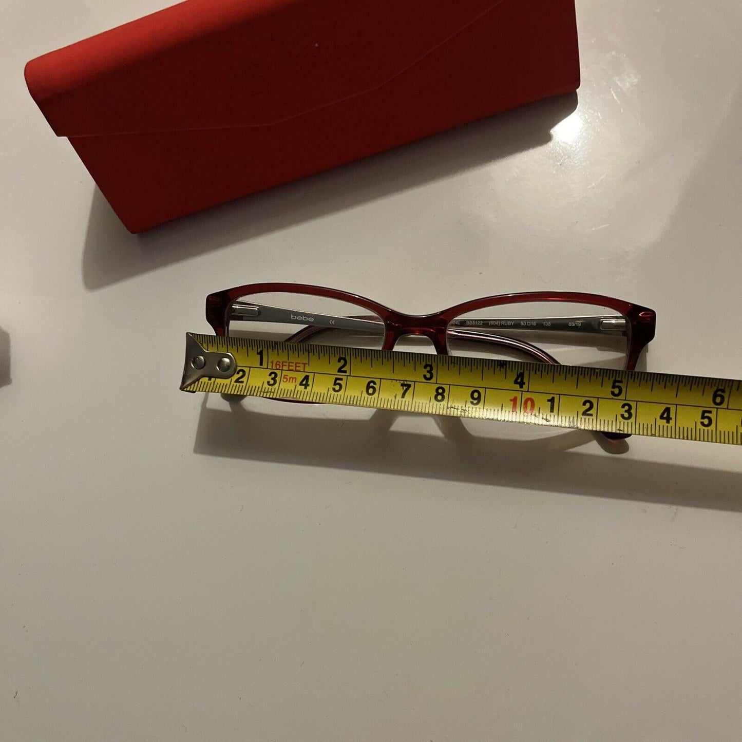 Bebe Eyeglasses Ruby Shine BB5122 (604) 53/16-135 With Cath Kidston Case