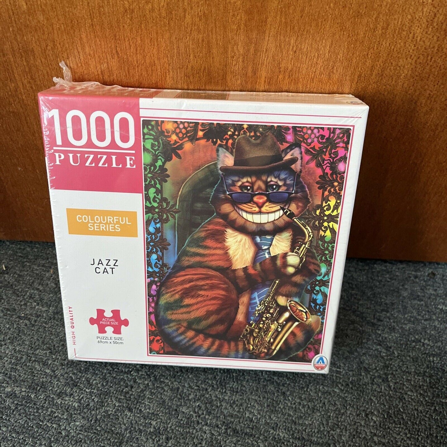 *New Sealed* Arrow Puzzles - Colourful Series - Jazz Cat - 1000 Pieces 69x59cm