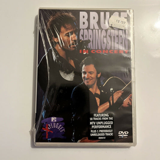 *New Sealed* Bruce Springsteen In Concert - MTV Unplugged (DVD, 1992)