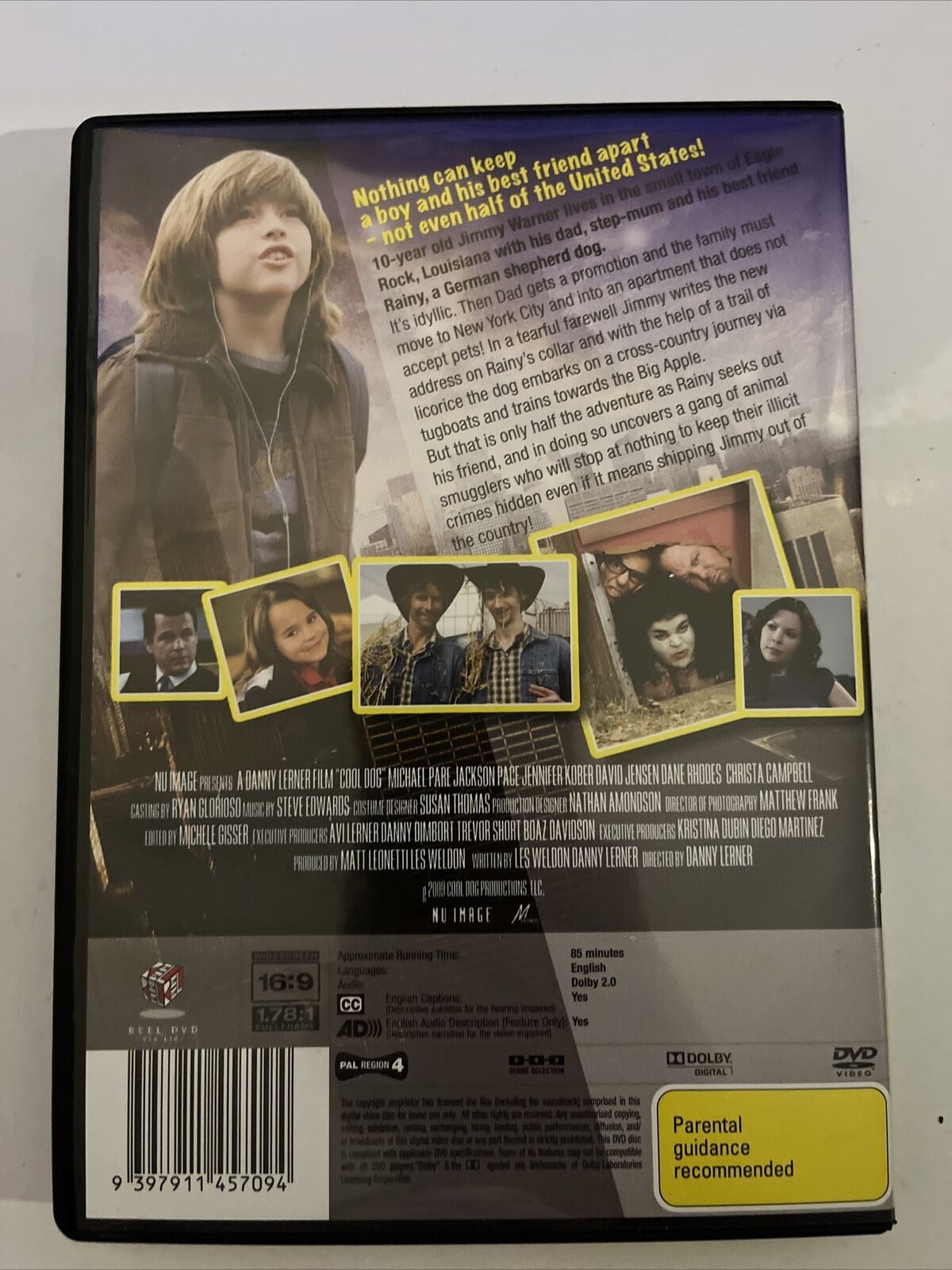 Cool Dog (DVD, 2010) Jackson Pace, Michael Pare, Jen Kober, David Jensen Region4