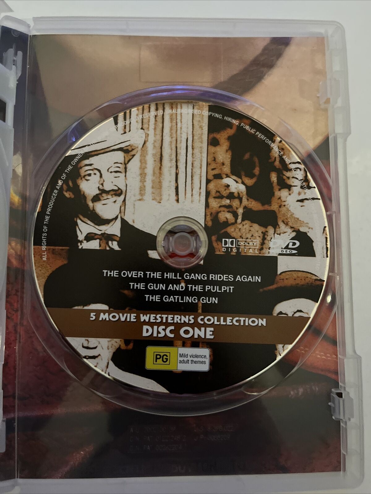 One Eyed Jacks, Gatling Gun, The Gun & the Pulpit, McMasters, Over the Hill DVD