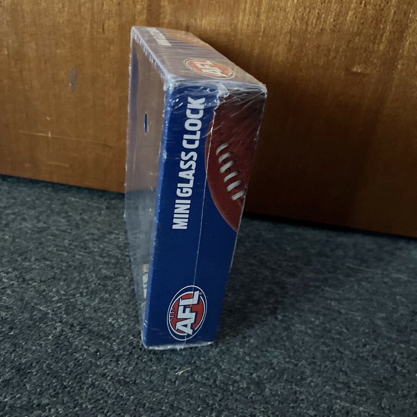 *New Sealed* AFL Geelong Cats Mini Glass Clock