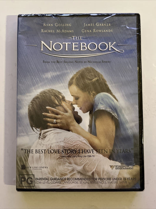 *New Sealed* The Notebook (DVD, 2004) Ryan Gosling, Rachel McAdams. Region 4