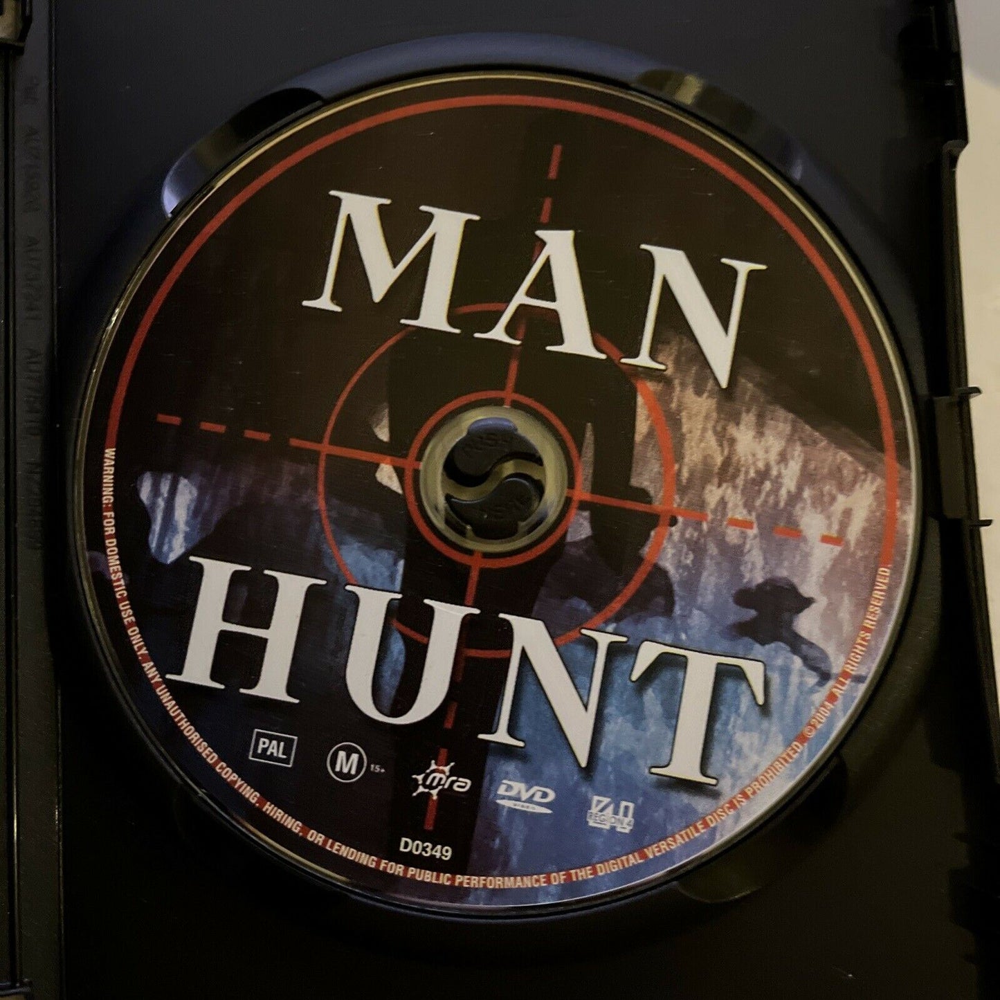 The Manhunt (DVD, 1984) Bo Svenson, Ernest Borgnine, Ethan Wayne. Region 4