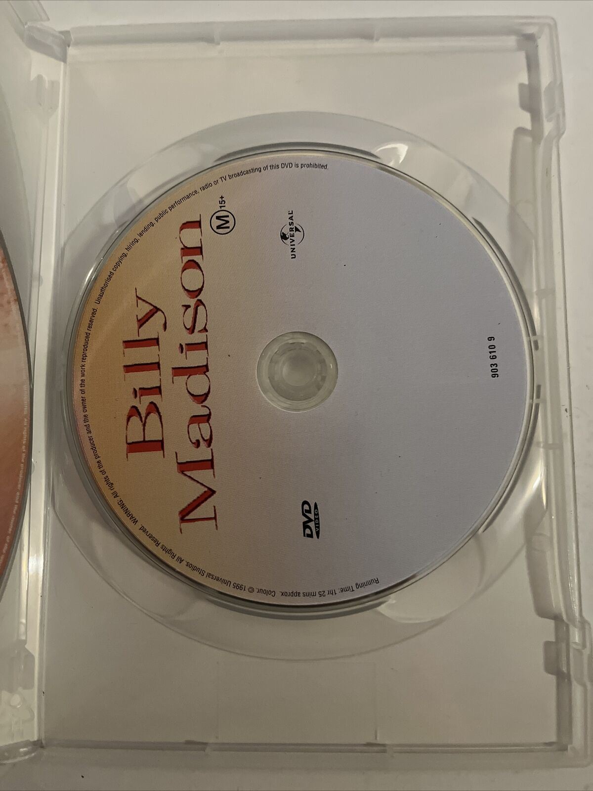 Billy Madison / Happy Gilmore / Bulletproof (DVD, 1995) Adam Sandler. Region 4