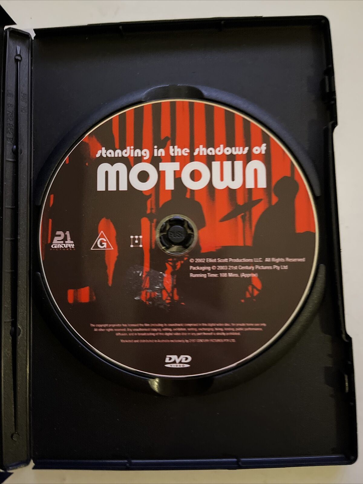Standing in the Shadow of Motown (DVD, 2002) Berry Gordy Region 4