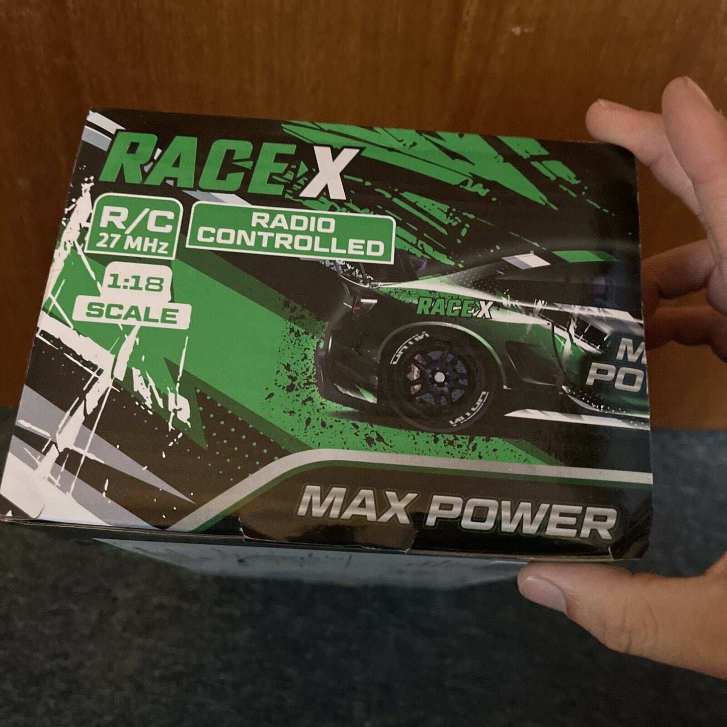 Remote Control Racing Car Max Power Race X 1:18