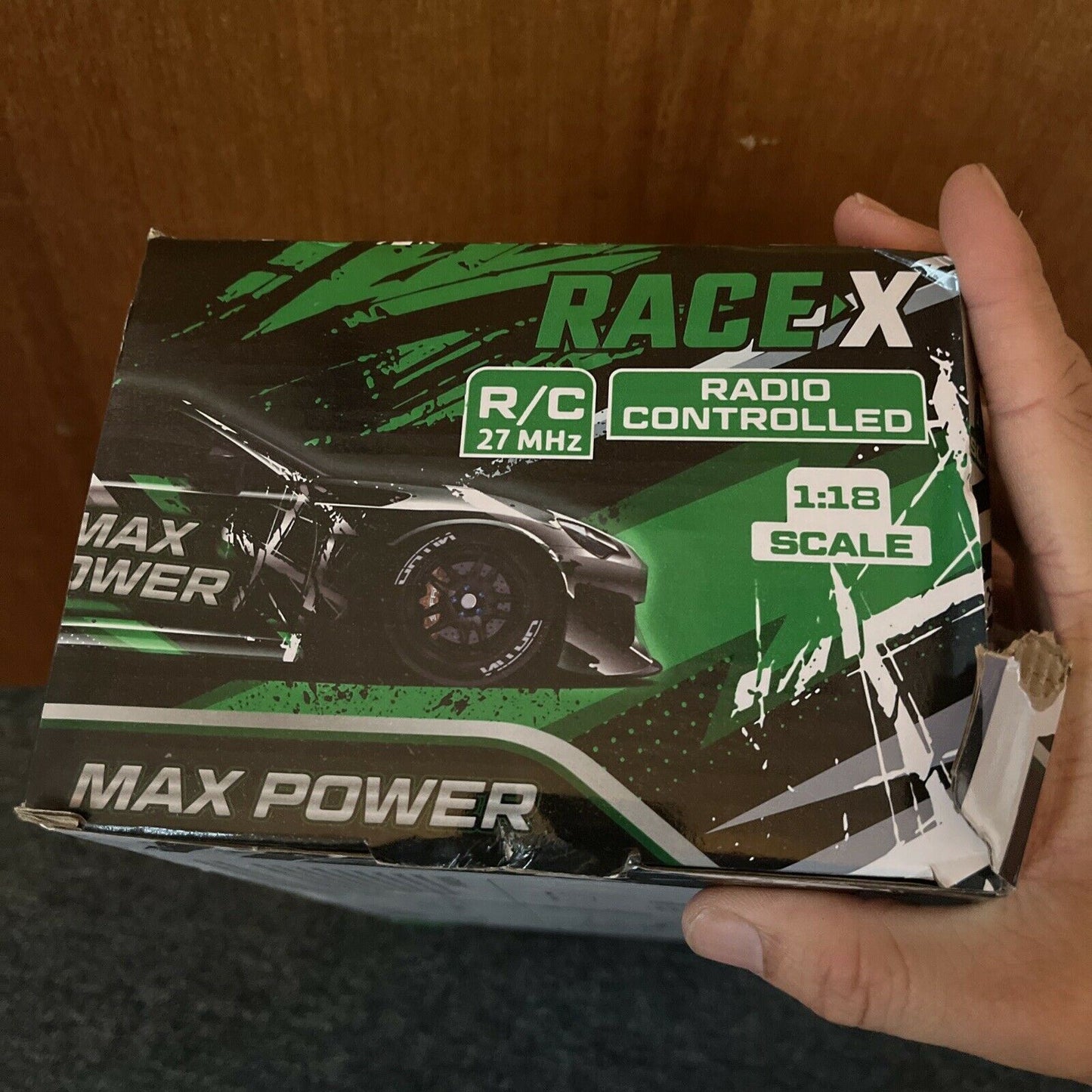 Remote Control Racing Car Max Power Race X 1:18