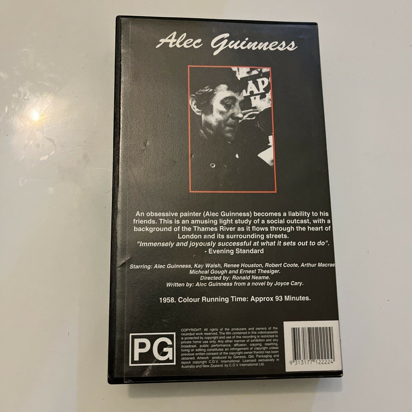 Alec Guinness: The Horse's Mouth (VHS, 1958) PAL