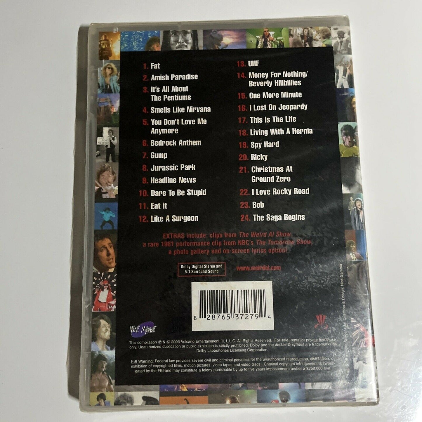 *New Sealed* "Weird Al" Yankovic - The Ultimate Video Collection (DVD, 2003)