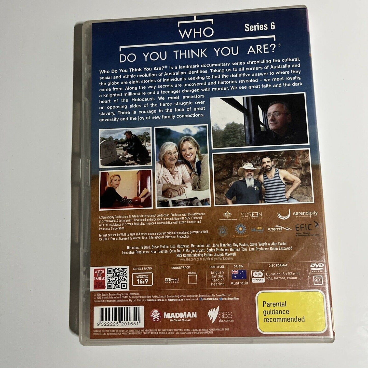 Who Do You Think You Are? : Series 6 Australia (DVD, 2014) All Regions