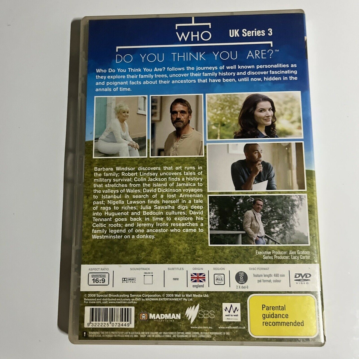 Who Do You Think You Are? - UK : Series 3 (DVD, 2008, 2-Disc) All Regions