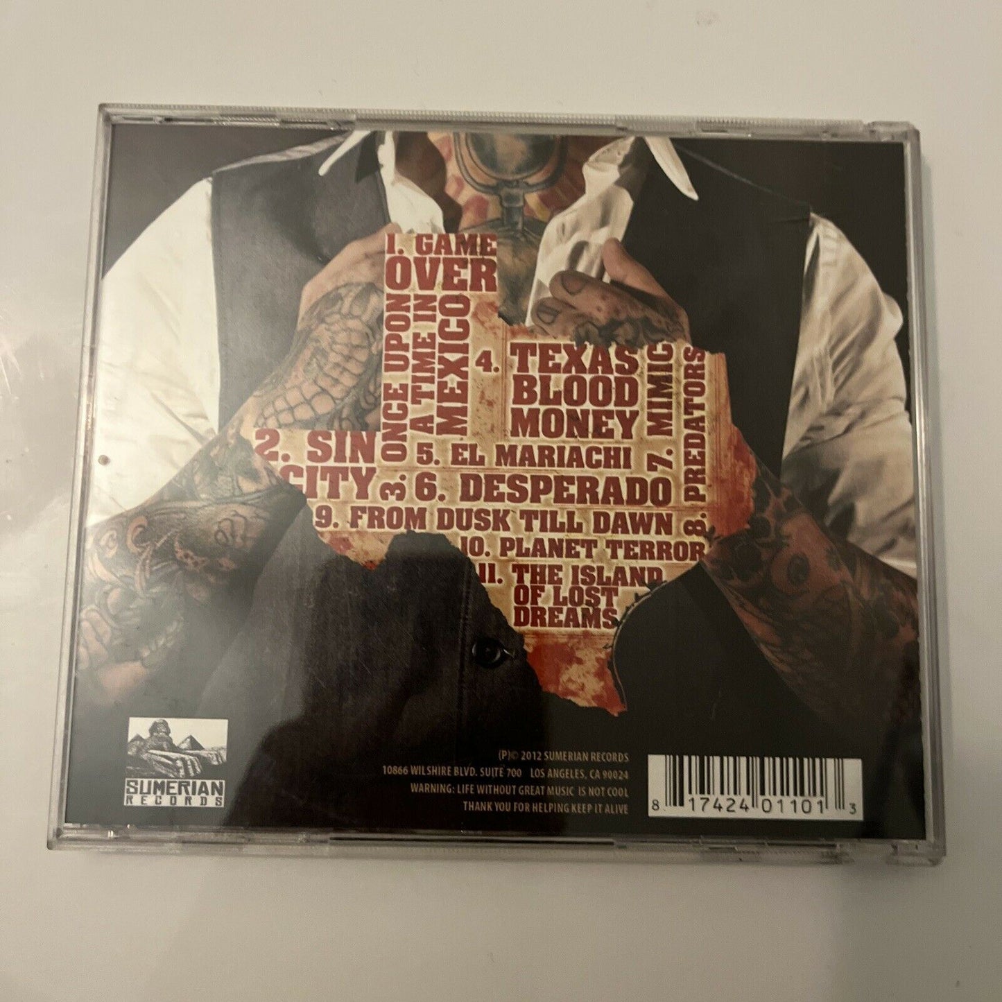Upon a Burning Body - Red. White. Green (CD, 2012)