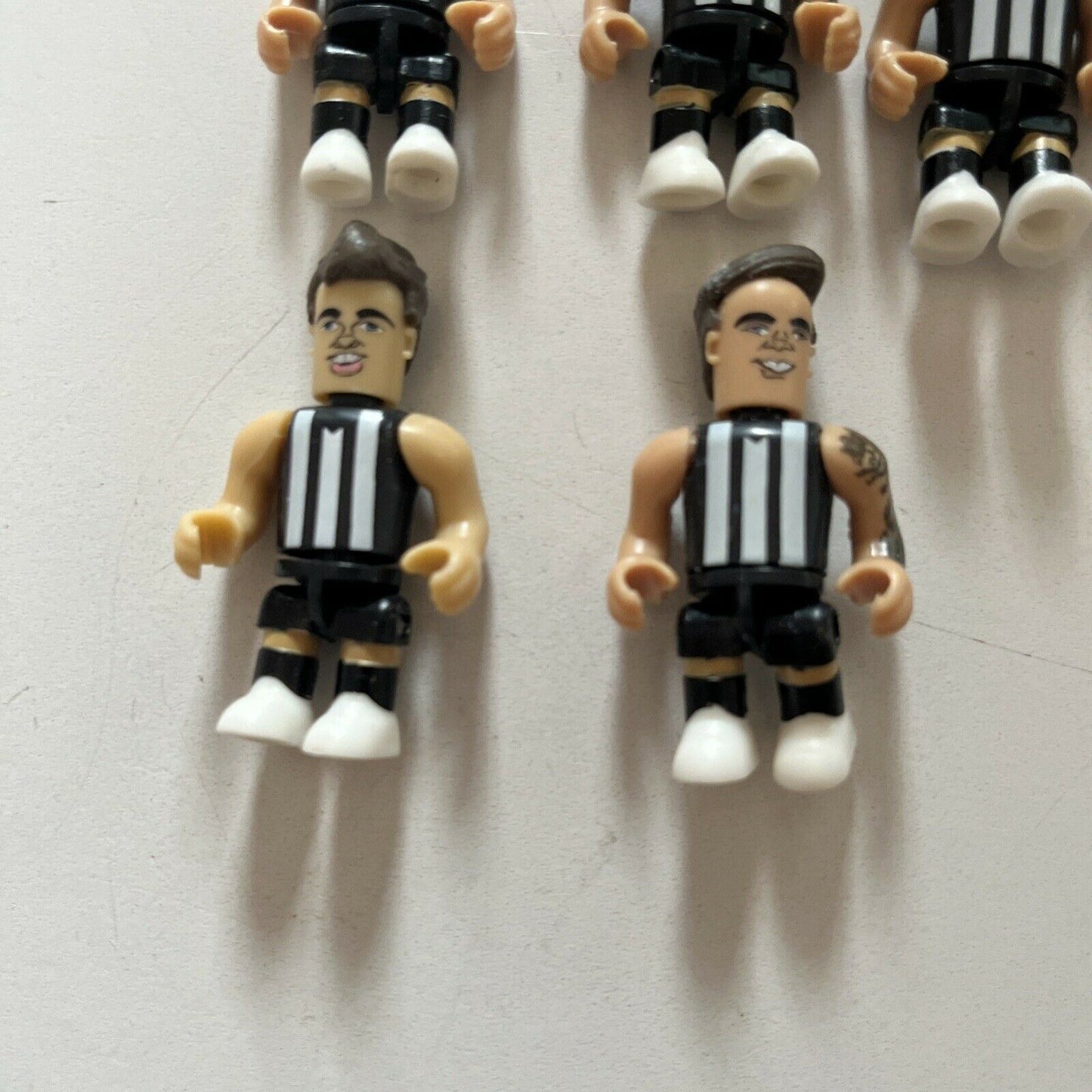 AFL Micro Figures - Collingwood Magpies - Sidebottom, Elliott, Blair