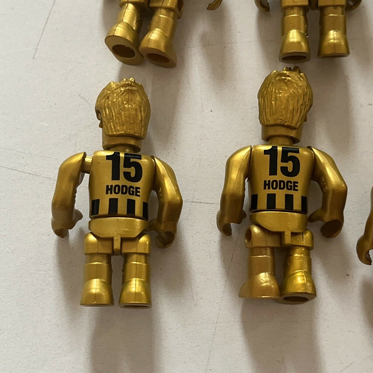 6x Afl Micro Figures Gold Figures - Bartel, Hodge, Scott Pendlebury