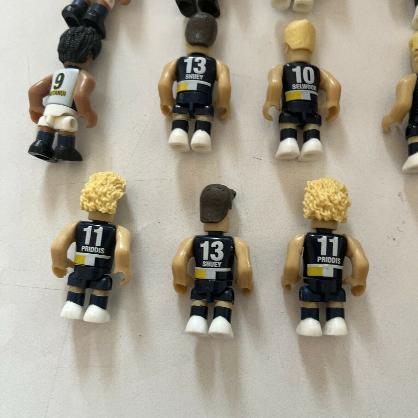 AFL Micro Figures - West Coast Eagles - Naitanui, Selwood, Shuey, Priddis