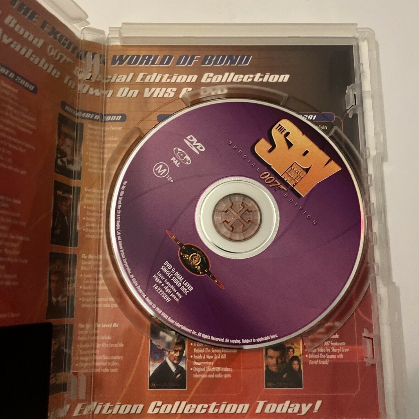 The Spy Who Loved Me - Special 007 Edition (DVD, 1977) Roger Moore, Region 4