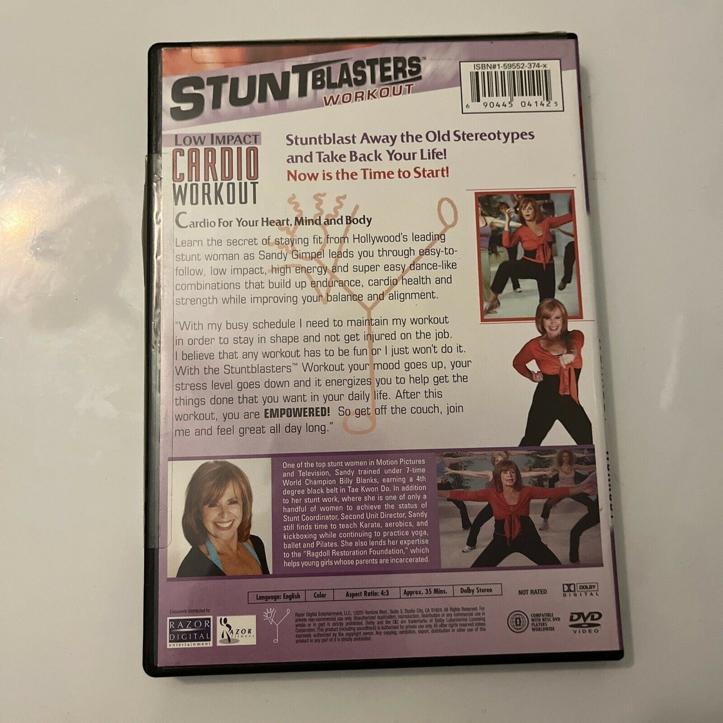 Sandy Gimpel's: Stunt Blasters Workout - Low Impact Cardio Workout (DVD)