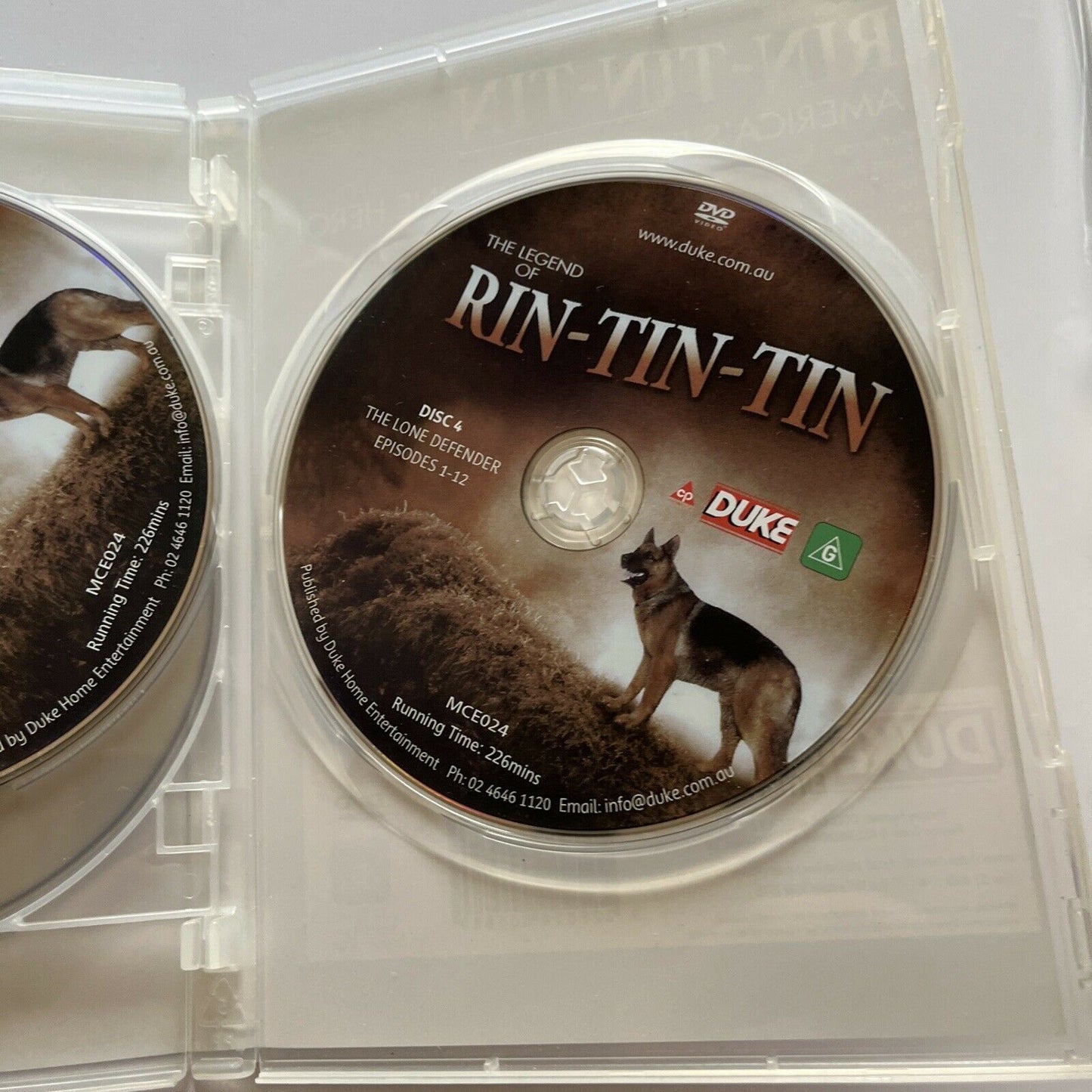 The Legend Of Rin-Tin-Tin (DVD, 1930, 4-Disc) All Regions