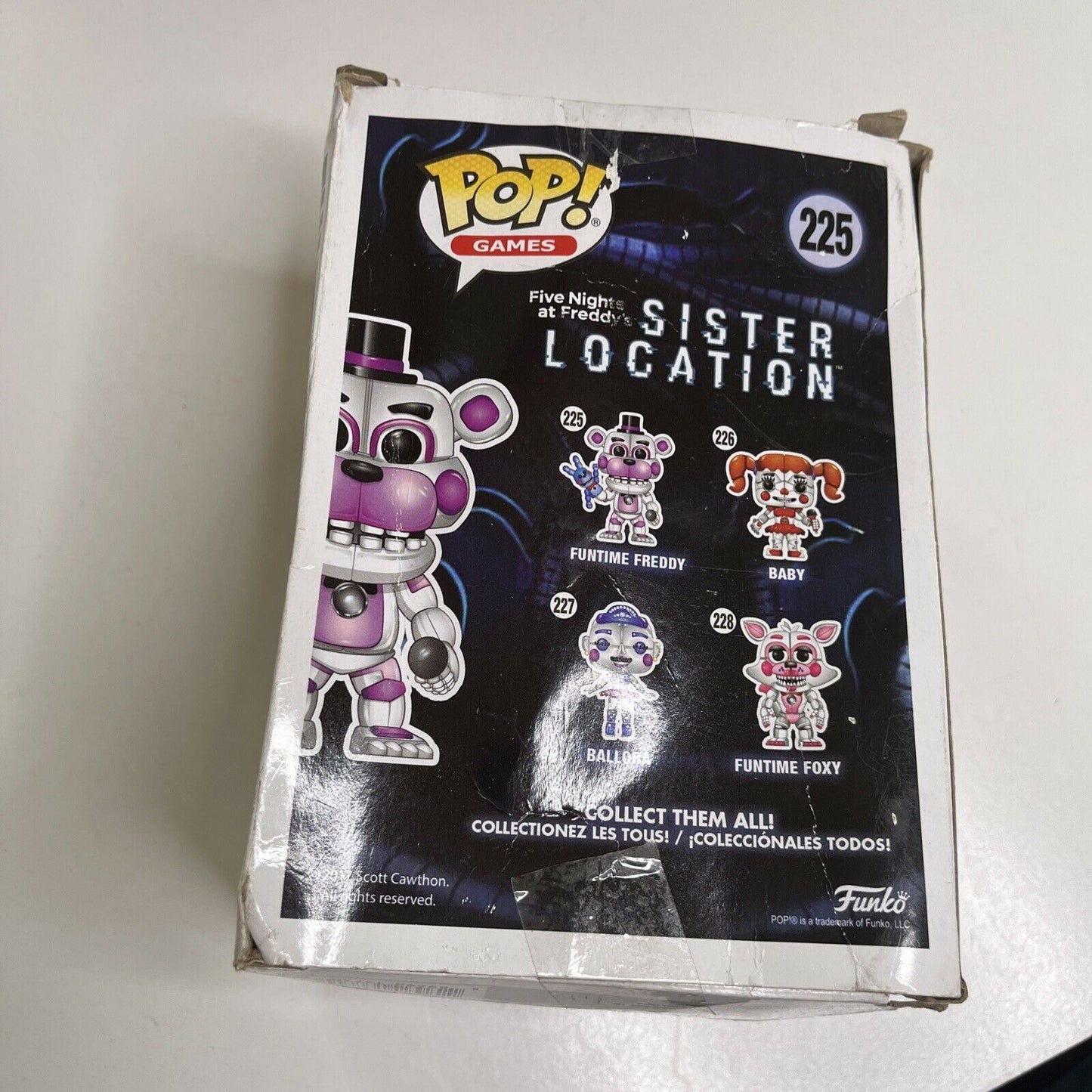 Funtime Freddy 225 Five Nights at Freddy's: Sister Location - Funko Pop Vinyl