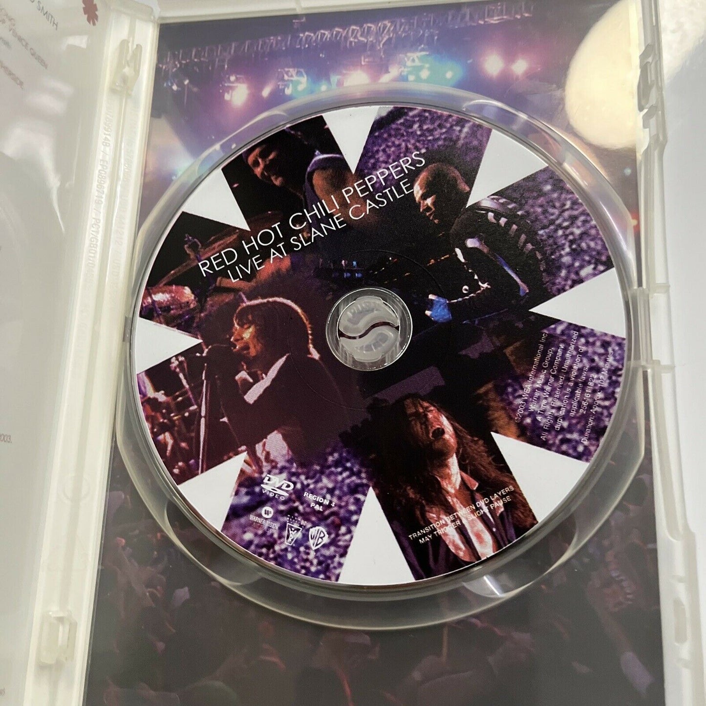 Red Hot Chili Peppers - Live at Slane Castle (DVD, 2003) Region 4