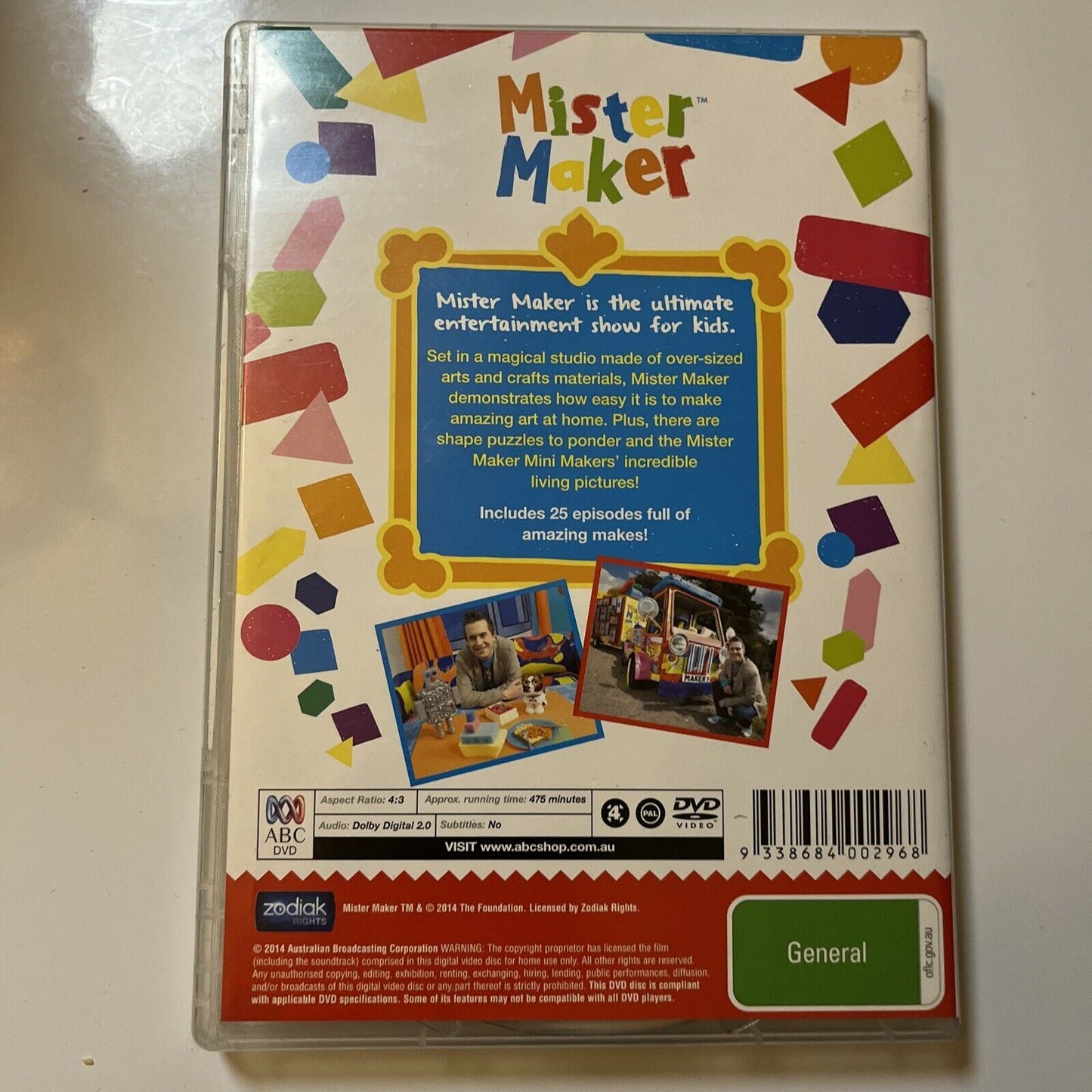 Mister Maker - Mammoth Making Box Set (DVD, 2014, 5-Disc) Region 4
