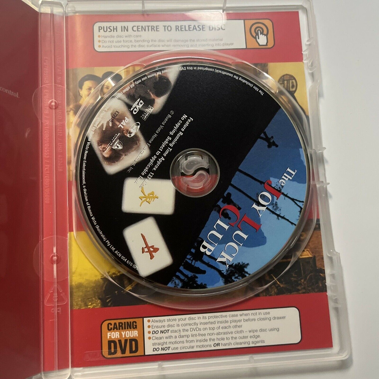 The Joy Luck Club (DVD, 1993) Kieu Chinh, Ming-Na Wen, France Nuyen Region 4