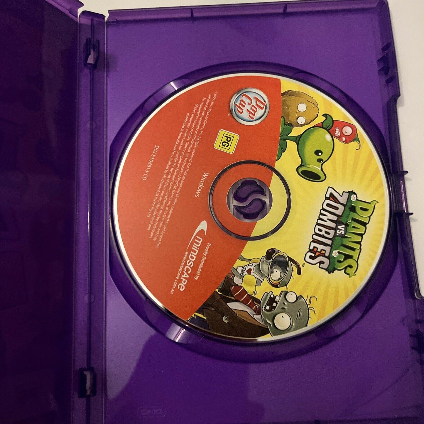 Plants vs Zombies Game of the Year Edition PC CD-ROM Australian Release