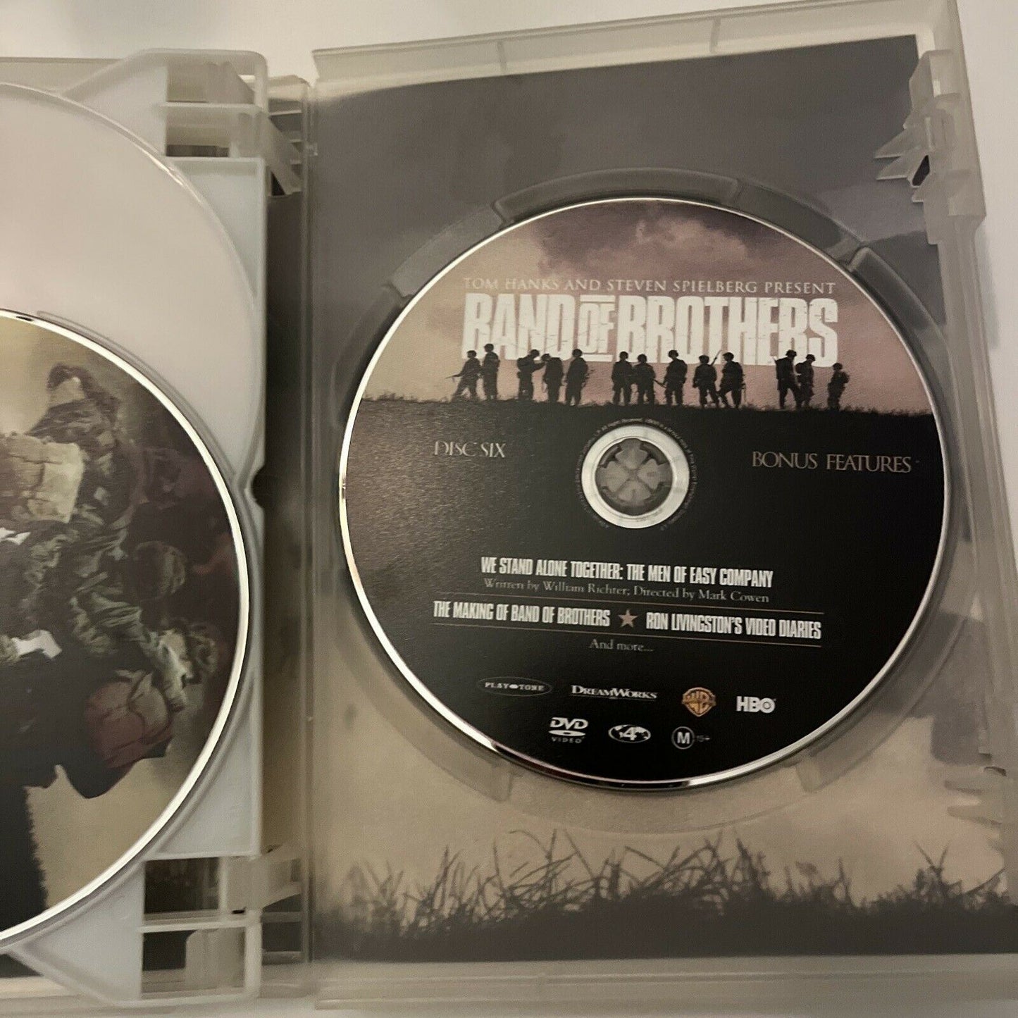 Band Of Brothers (DVD, 2001, 6-Disc) Damian Lewis, Ron Livingston, Region 4