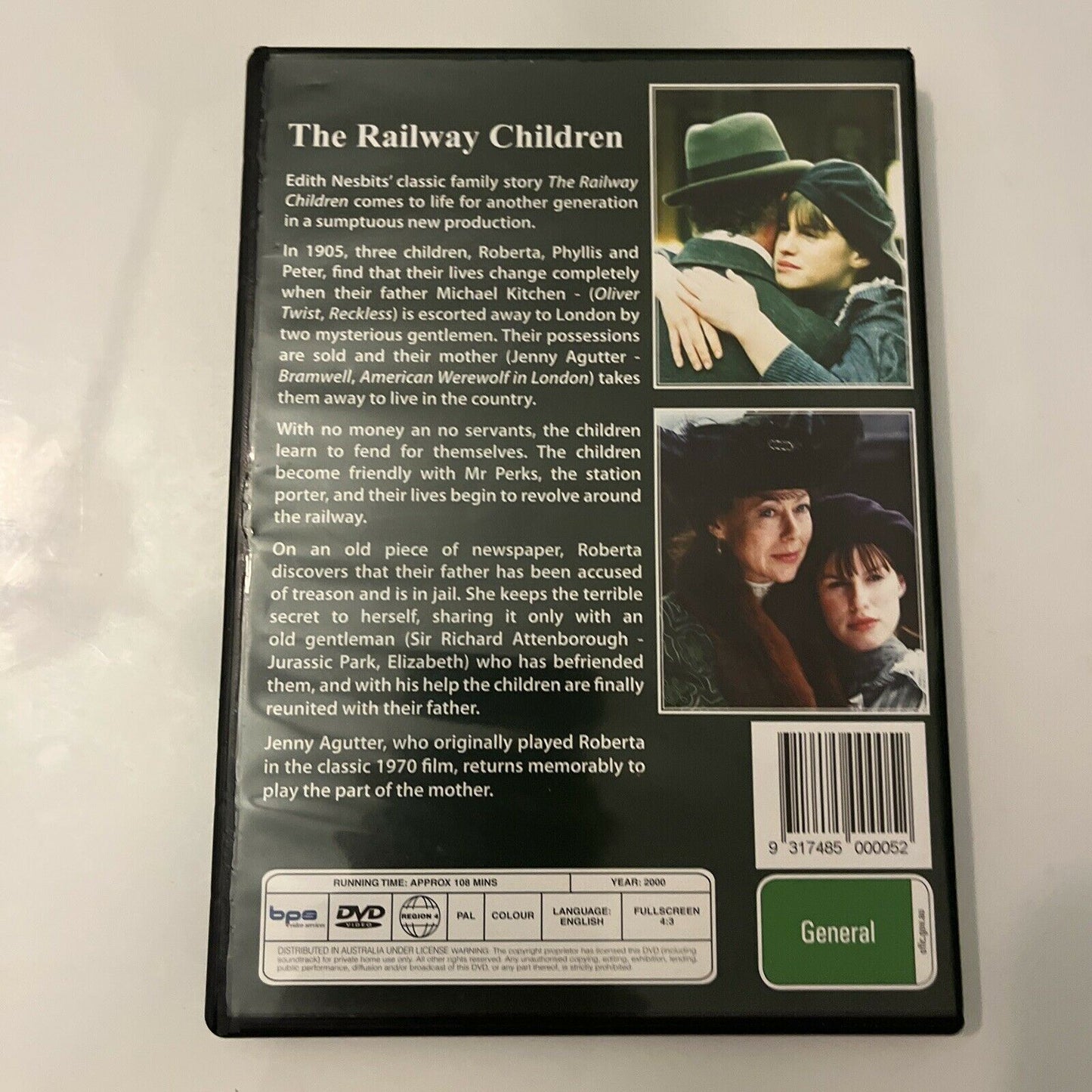 The Railway Children (DVD, 2000) Jenny Agutter, Richard Attenborough Region 4
