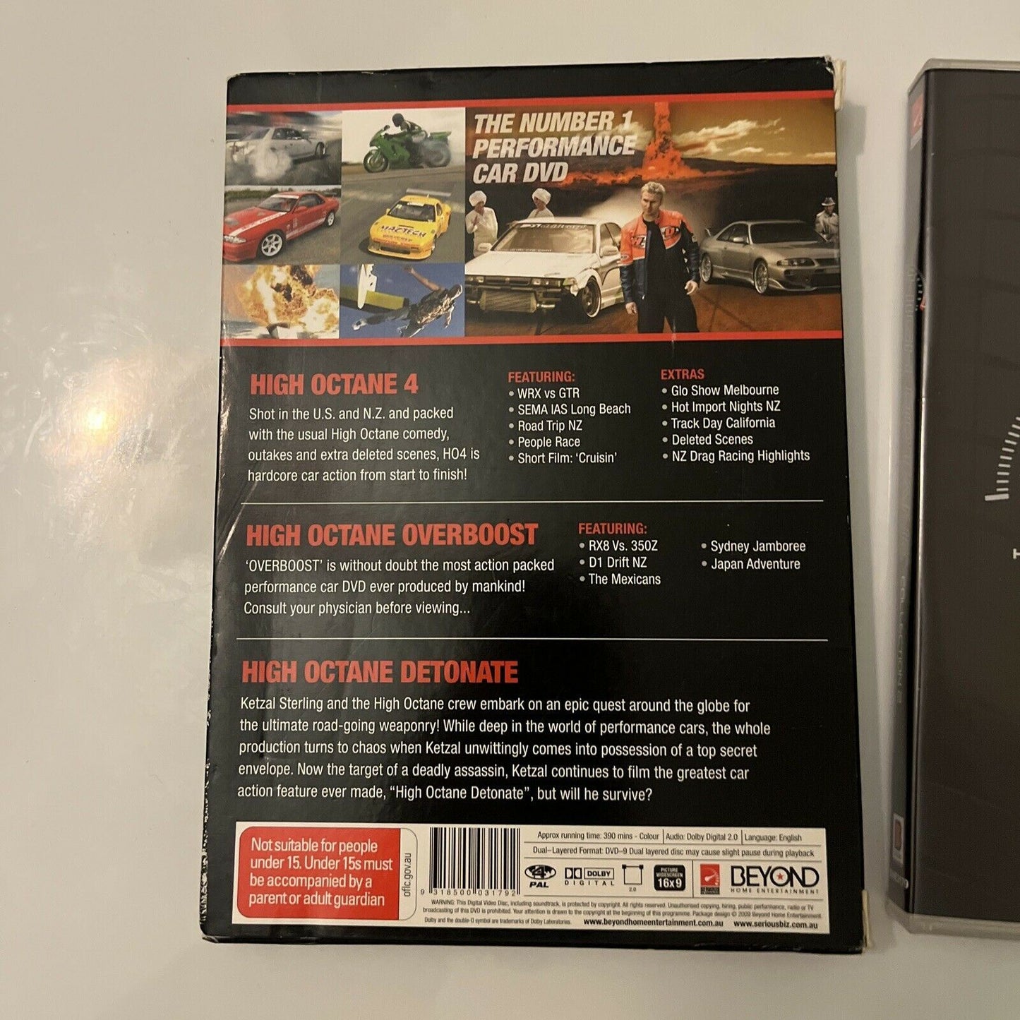 High Octane : Collection 2 (DVD, 2003, 3-Disc) Region 4