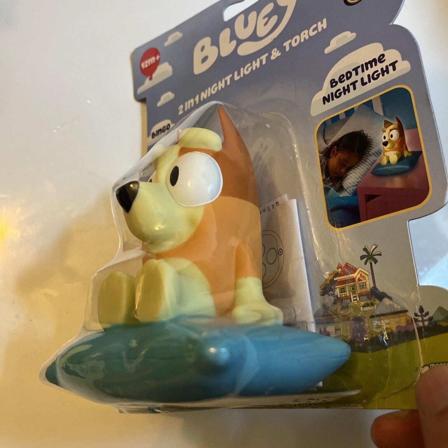 Bluey GoGlow 2 in 1 Night Light and Torch - Bingo