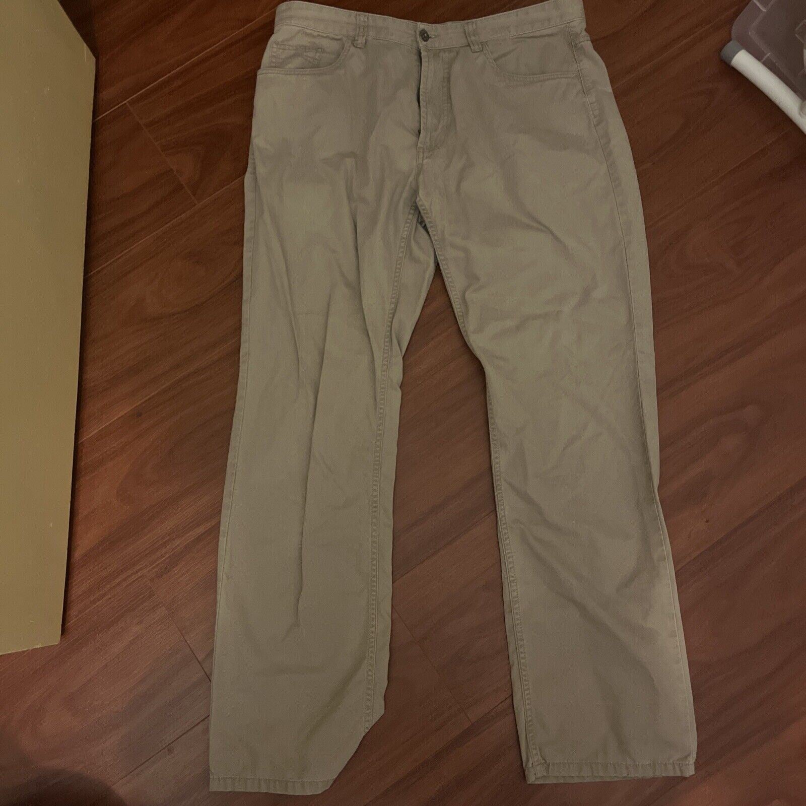 Gazman Herringbone Pants Grey Size 36 Retro Unit