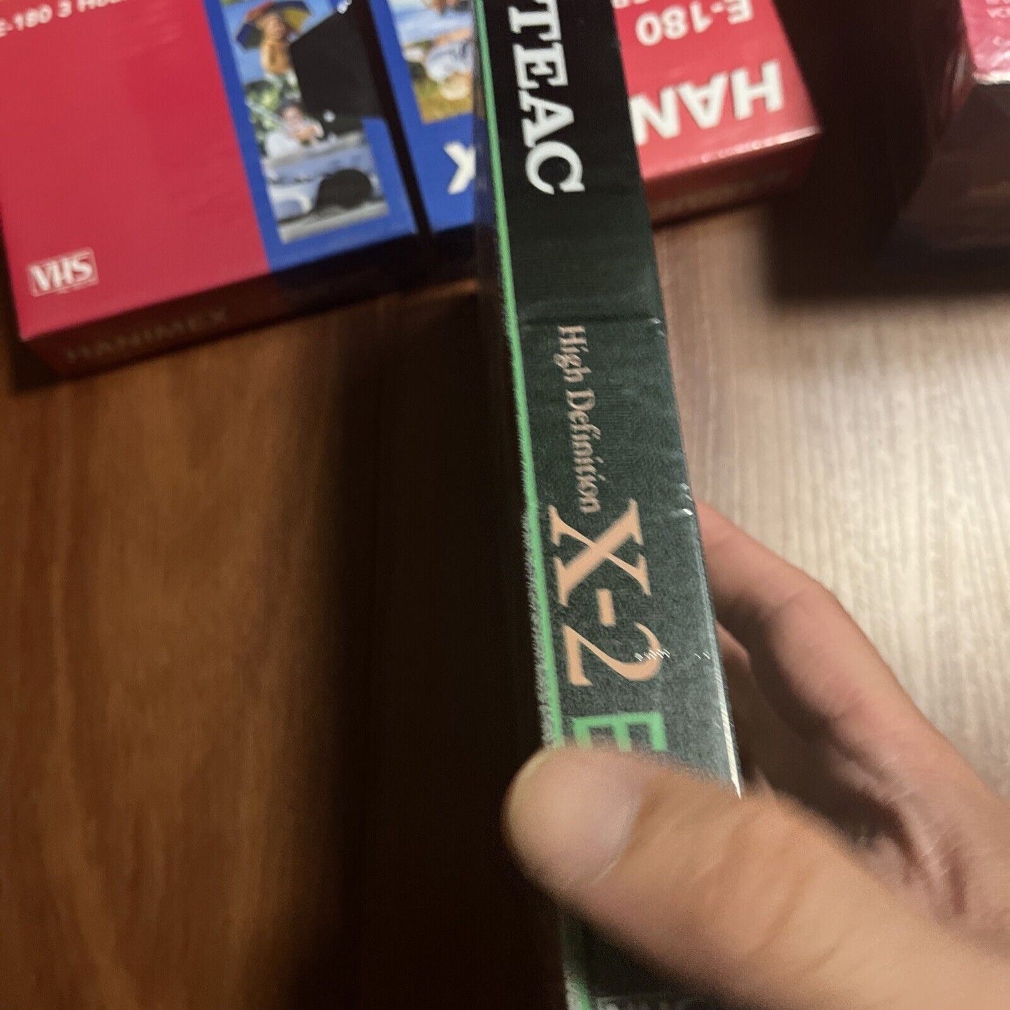 *New Sealed* 1x Teac Blank VHS E-240 & 5x Hanimex E-180 Blank VHS