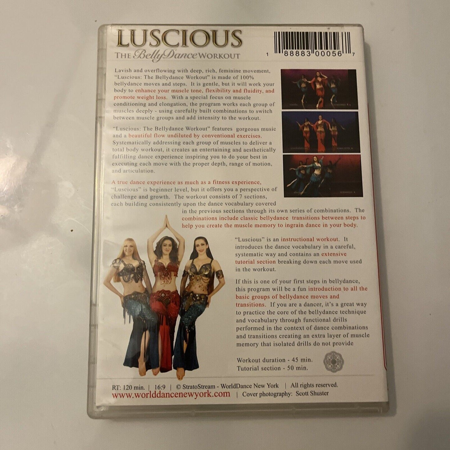 Luscious - The Belly Dance Workout (DVD) NEW All Regions